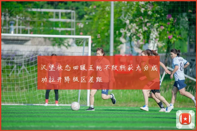 汉堡状态回暖五轮不败斩获九分成功拉开降级区差距